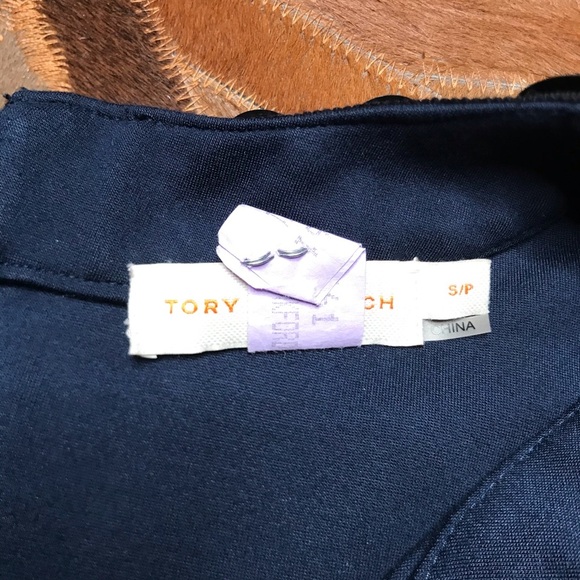 Tory Burch Ayla Embellished Neck Ponte Dres - Picture 5 of 7